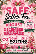 Safe Seller Fee NOW THROUGH DECEMBER 2026 (Best Deal)