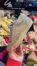 Women’s Rhinestone Sneakers by Miim NEW 8.5
