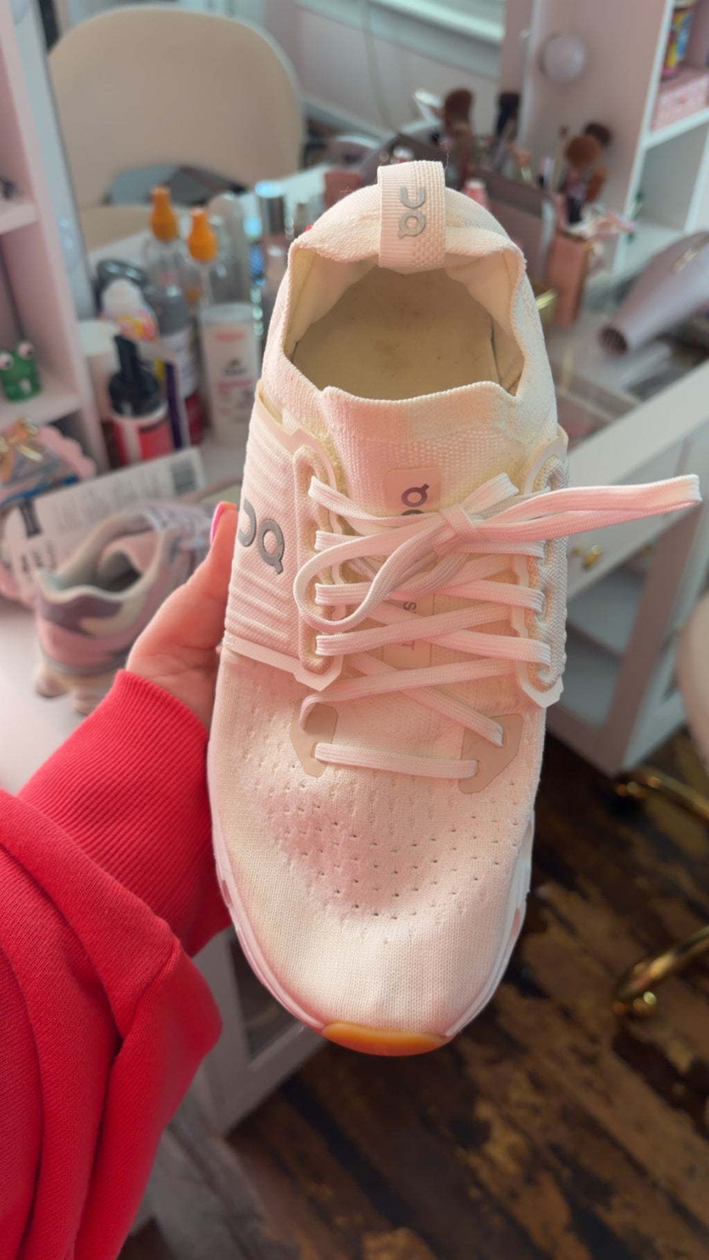 On Cloud White Sneakers 8.5 - SEE PHOTOS
