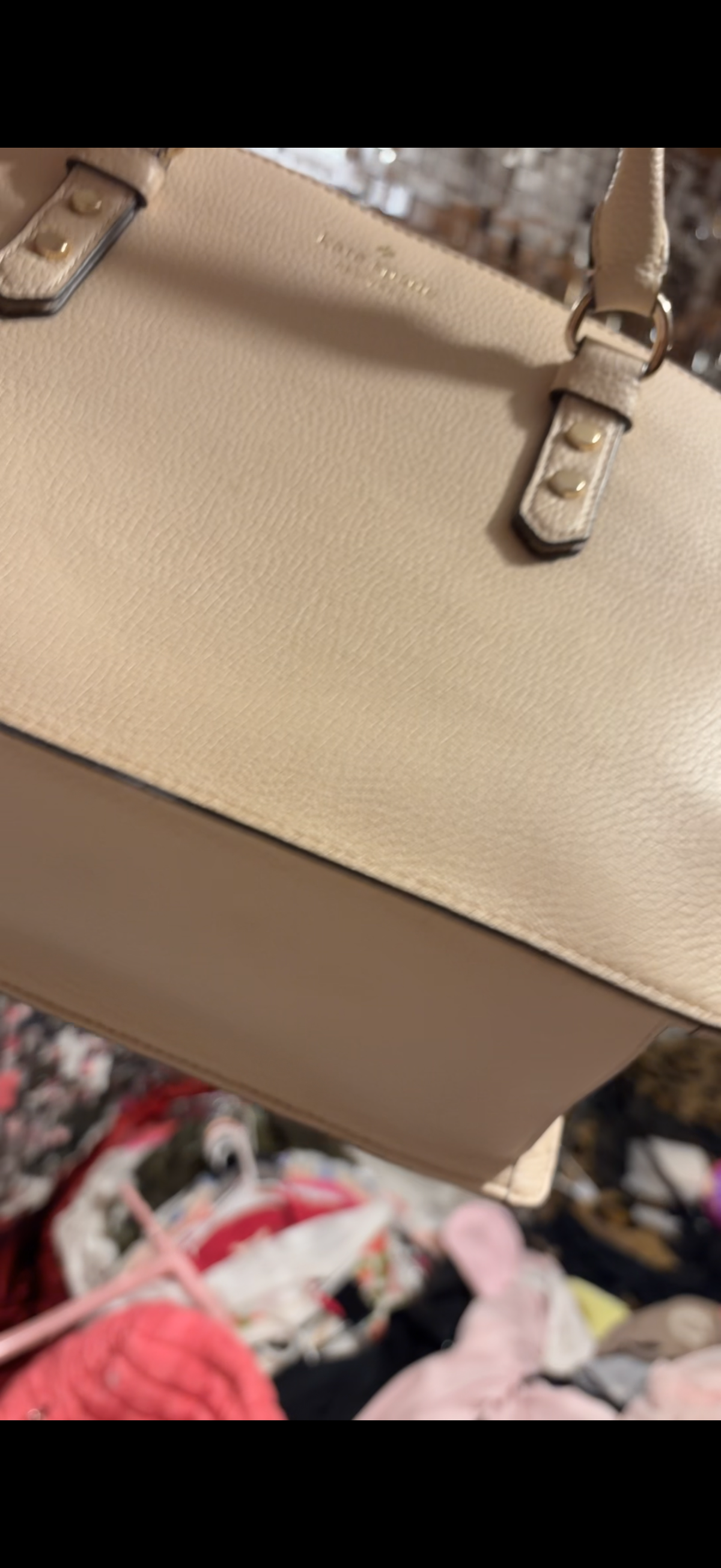 Kate Spade Tan Purse - Good Condition