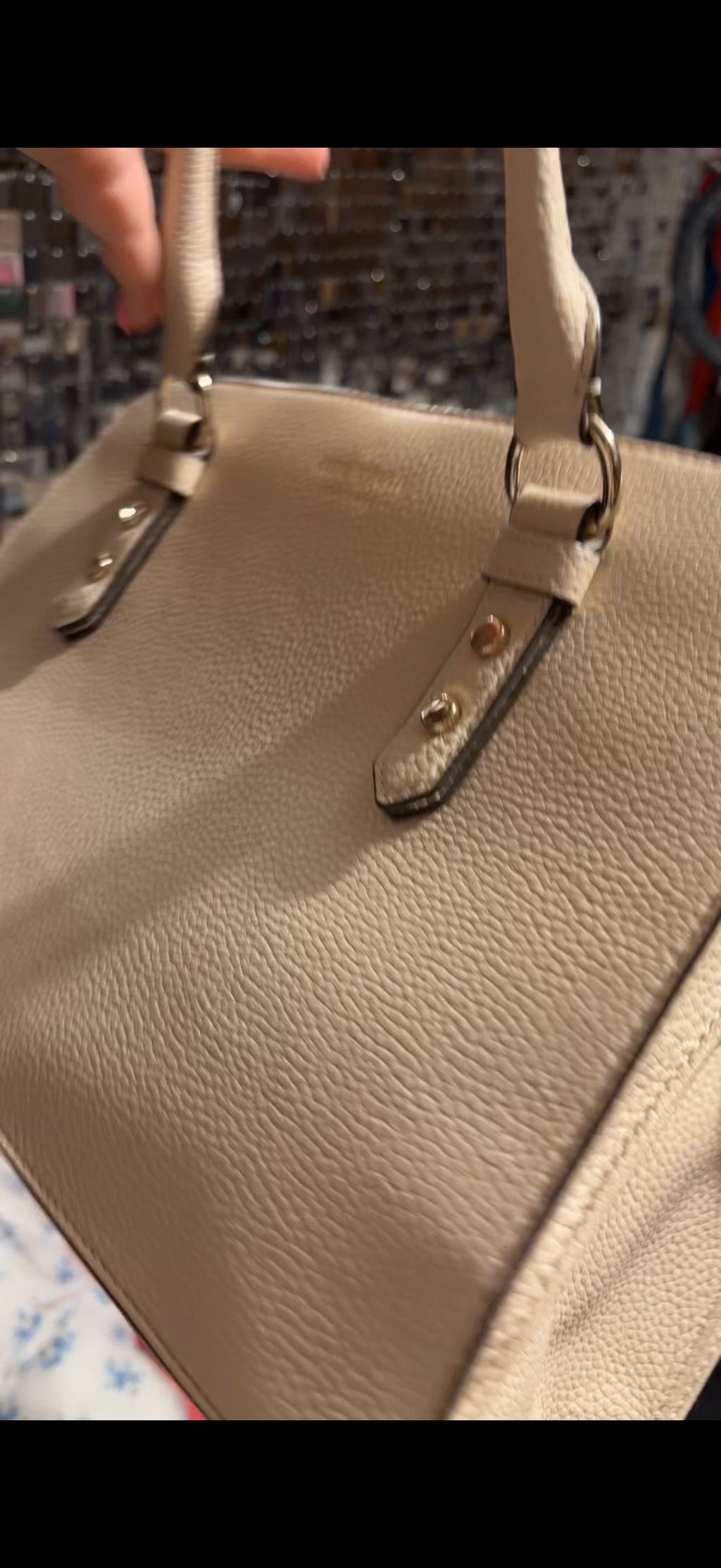 Kate Spade Tan Purse - Good Condition