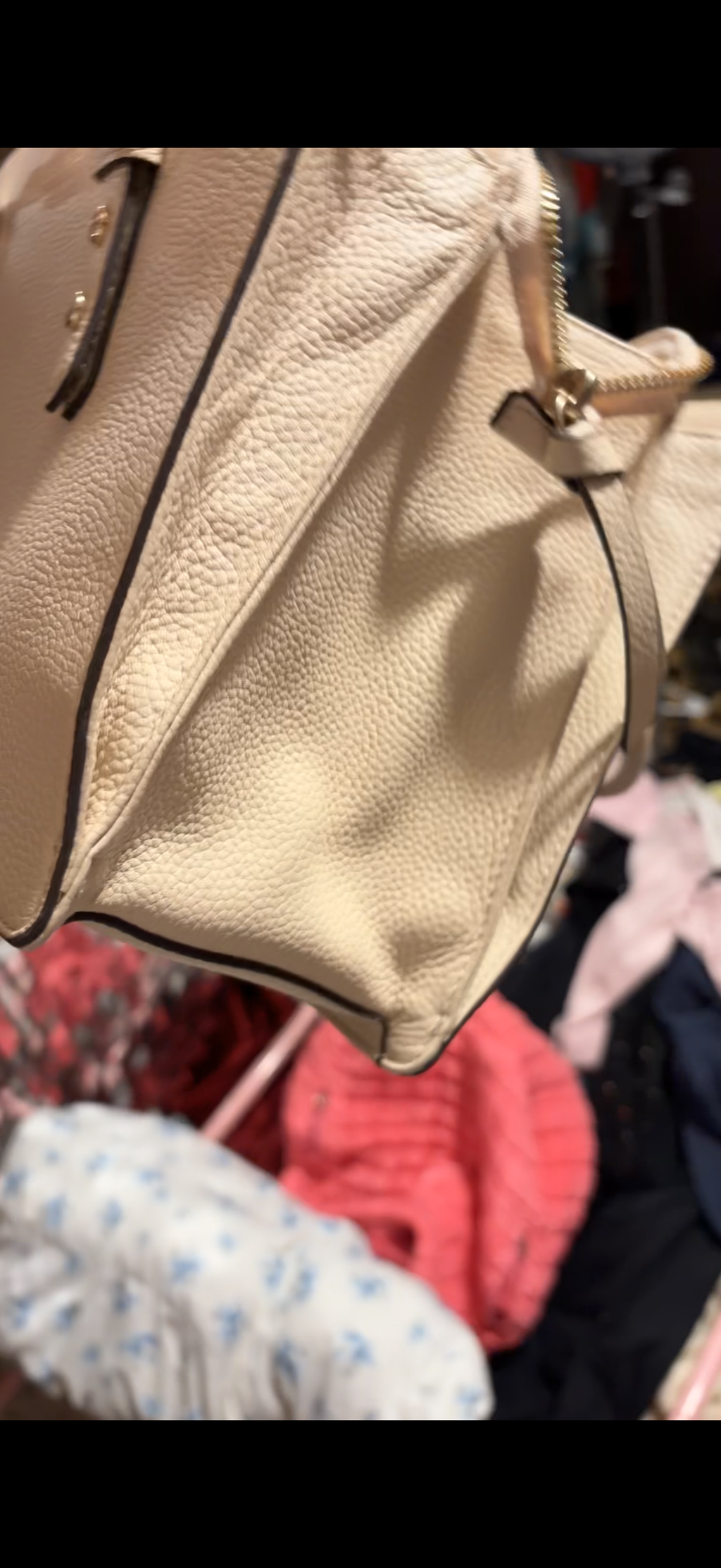 Kate Spade Tan Purse - Good Condition