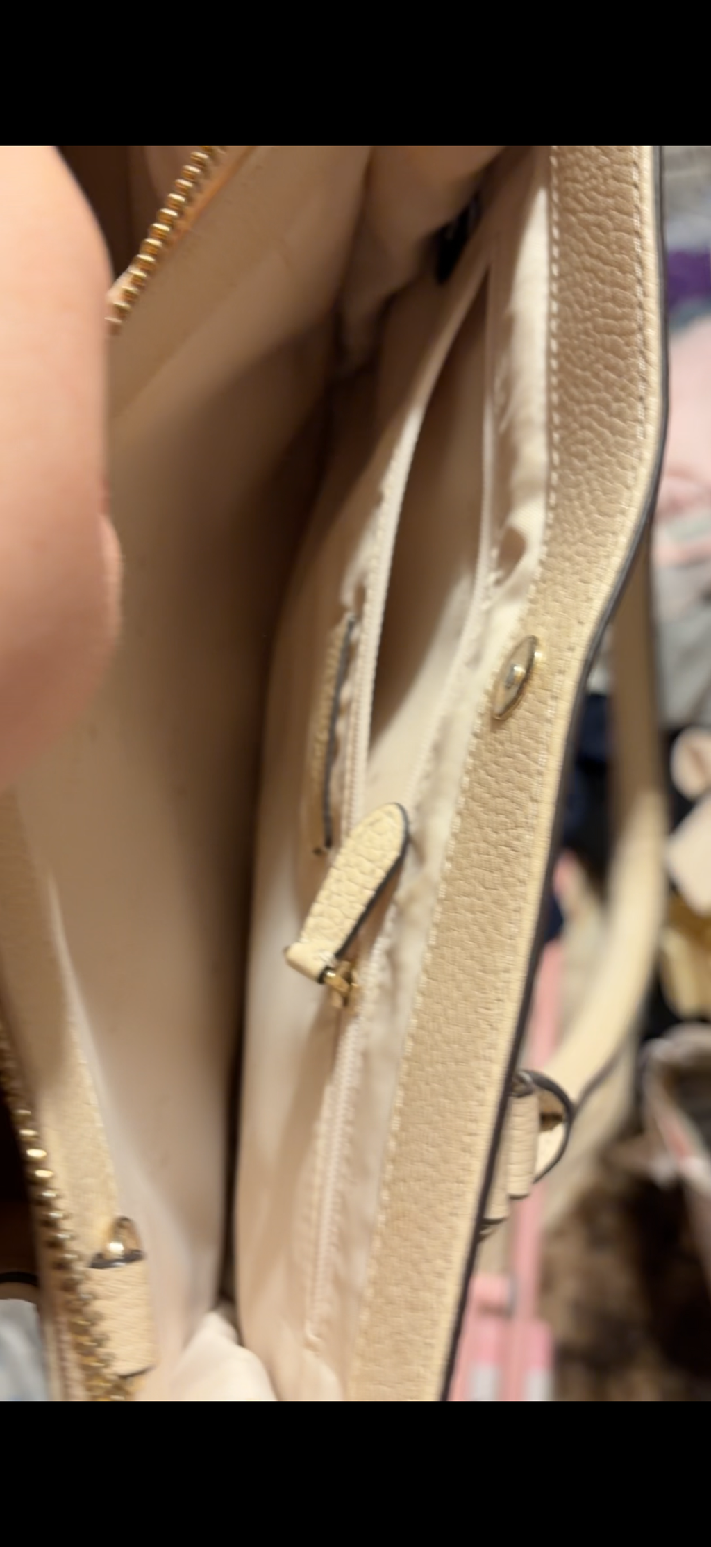 Kate Spade Tan Purse - Good Condition