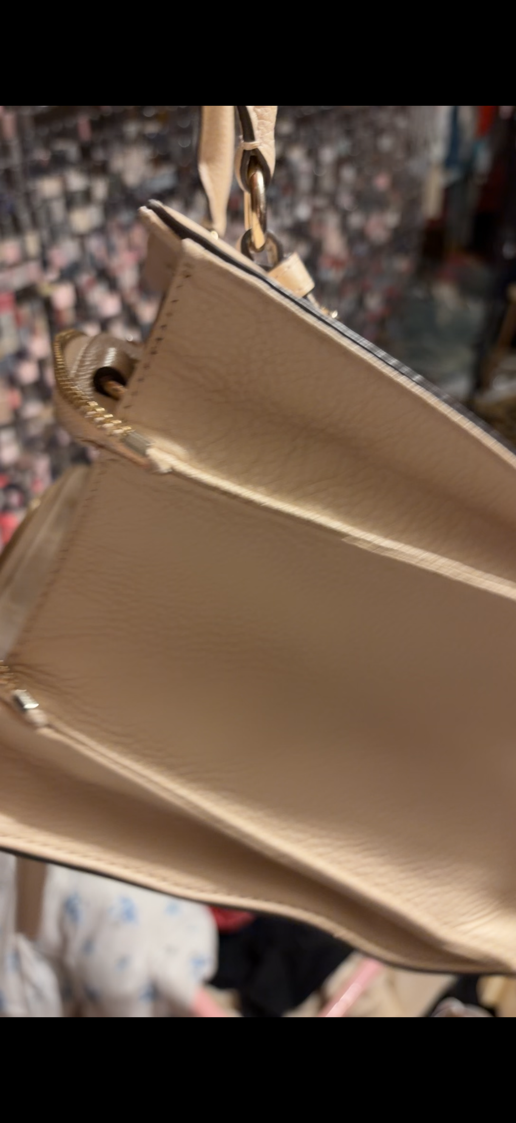 Kate Spade Tan Purse - Good Condition