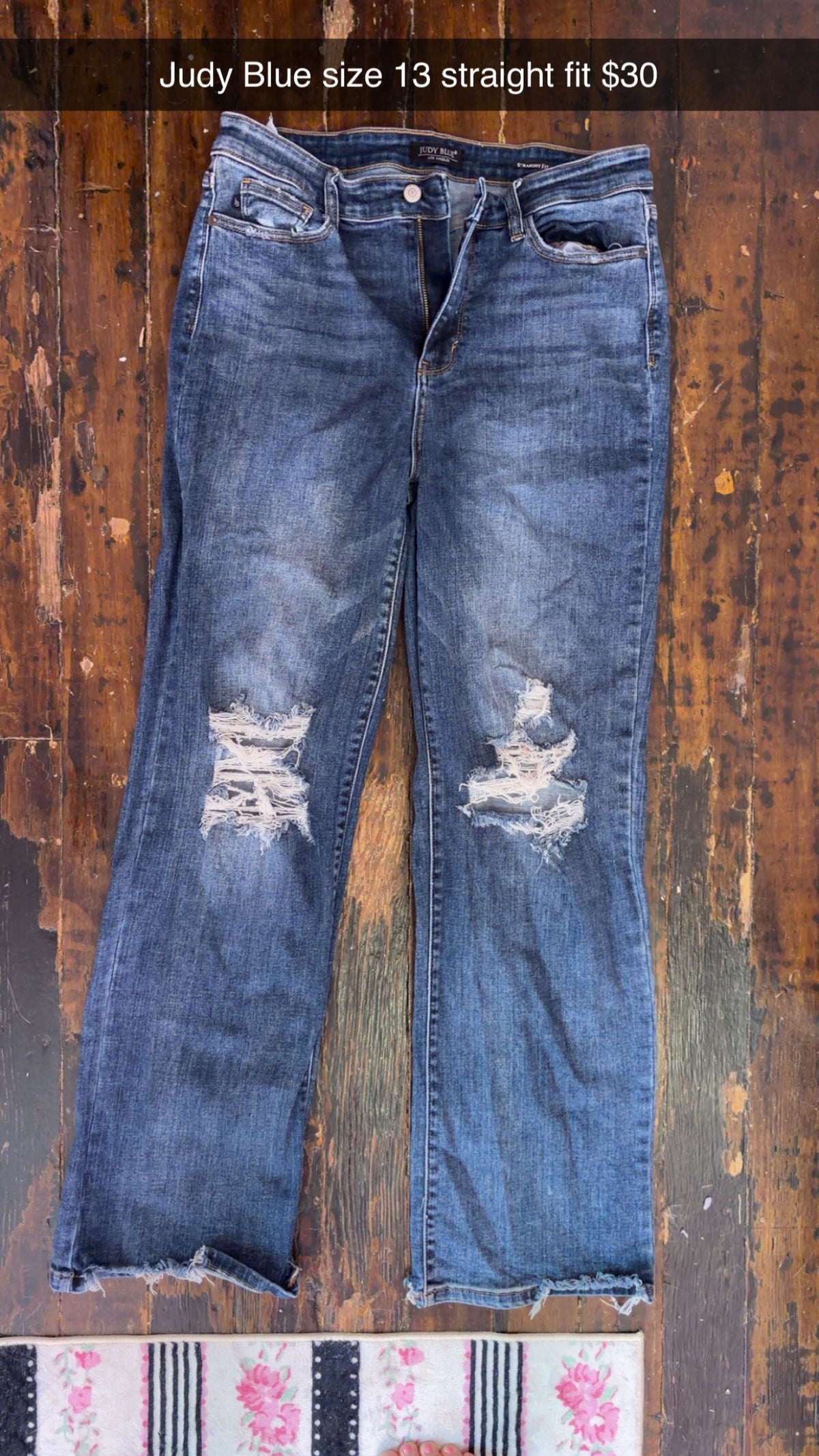 Judy Blue NEW Women’s Straight Jeans Size 13