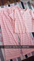 Two Pc Women’s Set L/XL NEW